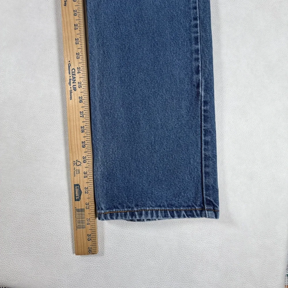 Vintage Levis 505 Regular Fit Jeans Mens 32x34 Medium Wash Straight Leg Denim